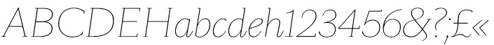 SangBleu BP Hairline Italic