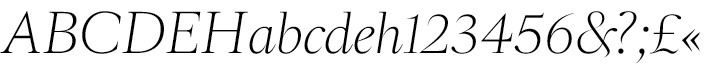SangBleu BP Light Italic
