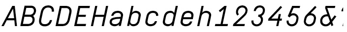Simplon BP Mono Regular Italic