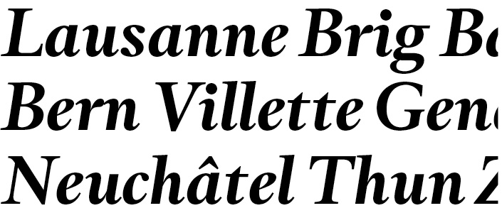 Romain BP Text Bold Italic