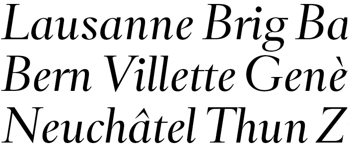 Romain BP Headline Regular Italic