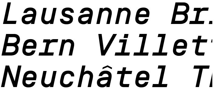 Simplon BP Mono Medium Italic