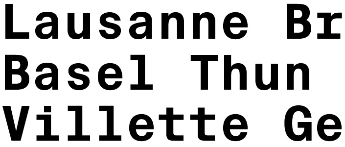 Suisse BP Mono Bold