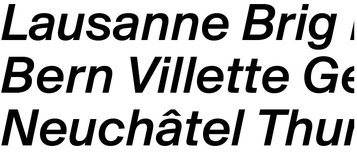 Suisse BP Int'l Medium Italic