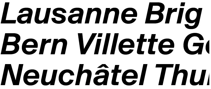 Suisse BP Int'l Antique Italic